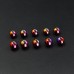 TUNGSTENMAN 1000pc Slotted Tungsten Beads 2.4-6.4mm Nymph Fly Tying Beads Multi Color Fly Tying Materials