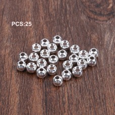 Cyclops Tungsten Beads Diameter 2.5 mm Minimum Order Quantity 1000 Pieces Four Colors Silver/Copper/Black/nickel/Gold 